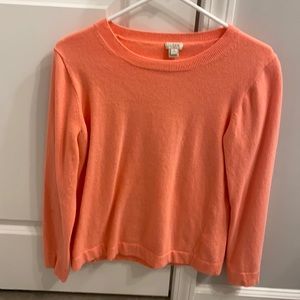 J Crew Medium peach sweater